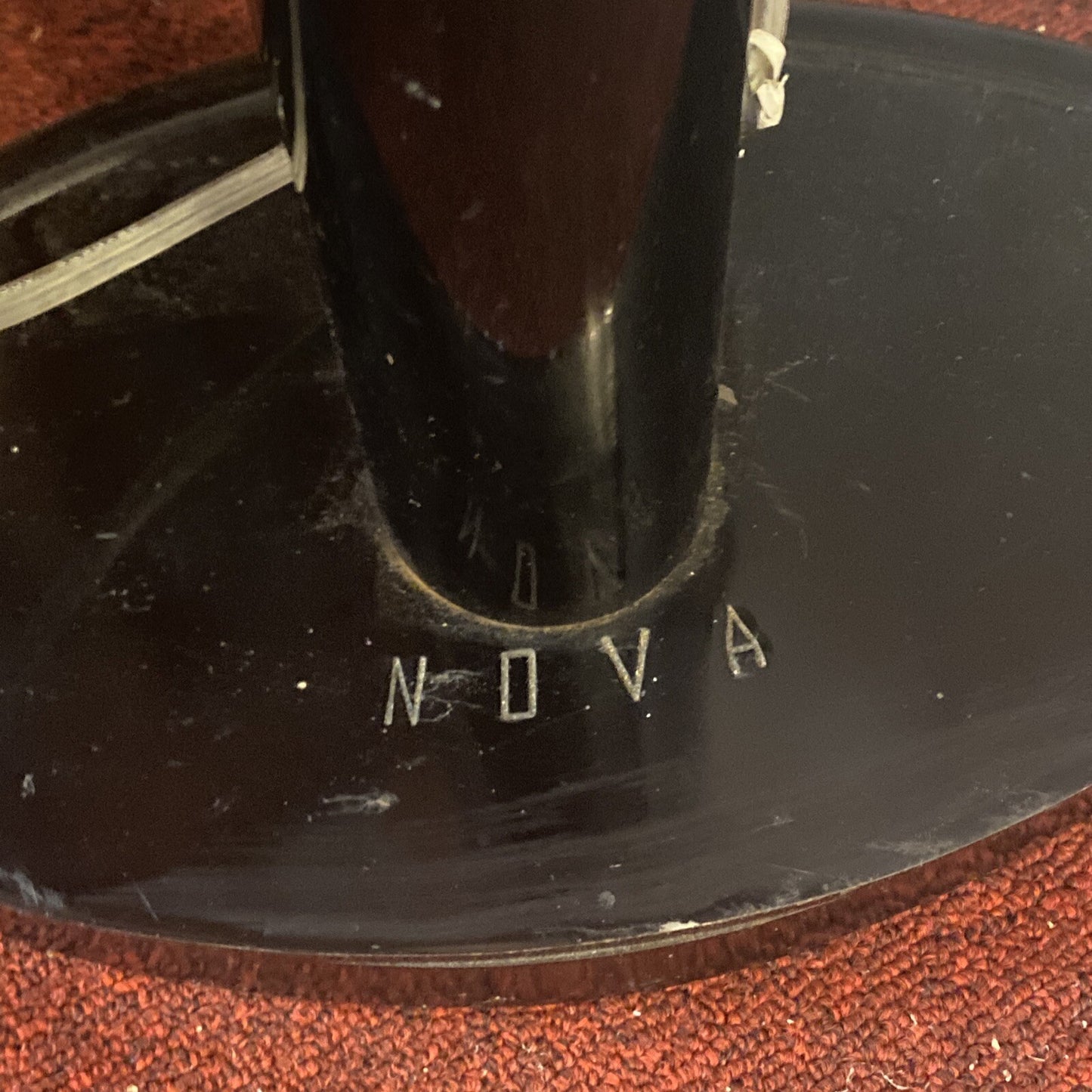 Midcentury Modern Arc Nova Mushroom 5 Light Arm Floor Lamp Black