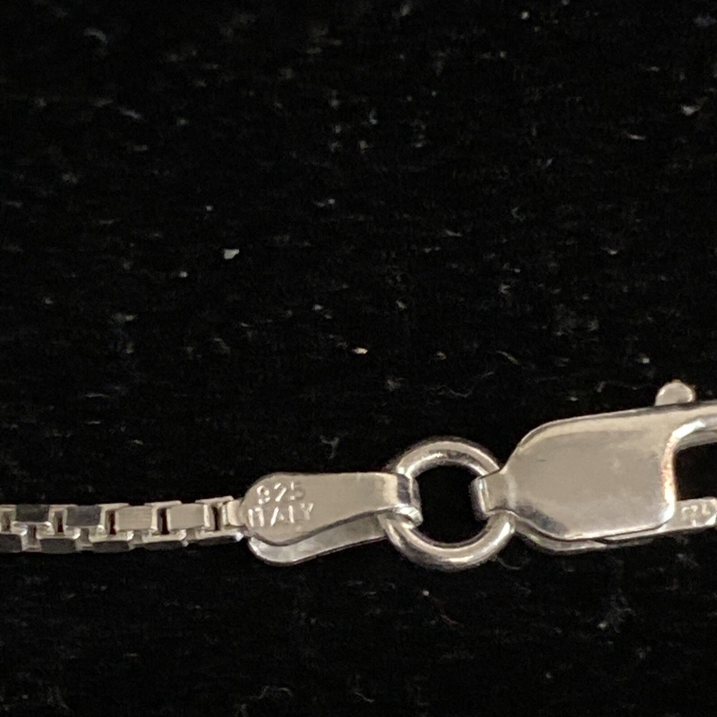 Vintage 20” Sterling Silver 925 Sliding  Ball Bead  Necklace 30.4 g center 21mm