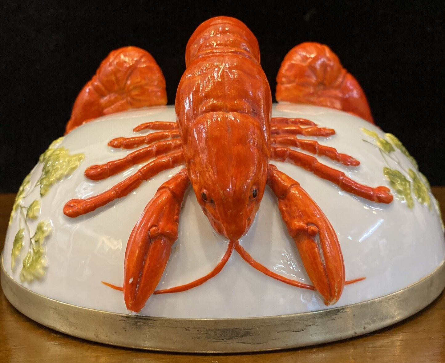 Antique WMF Musterschutz Lobster Serving Bowl circa 1920