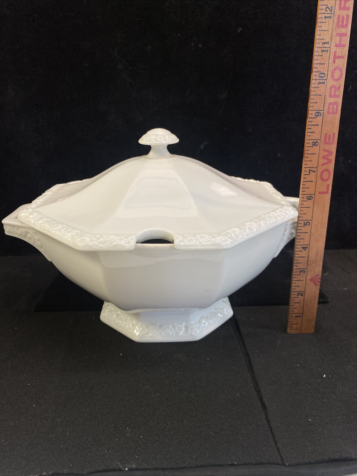 Vintage Rosenthal China Large Soup Tureen  Maria White  Classic Rose