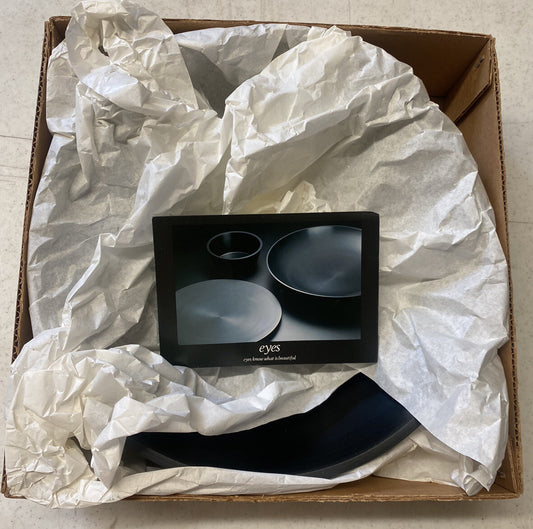 Eyes Black 10” Bowl by Asao Sakamoto Studio Eyes from MOMA NIB BH46