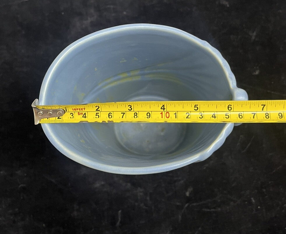 Weller Pottery 14" Ragenda Blue Draped Swag Vase B7