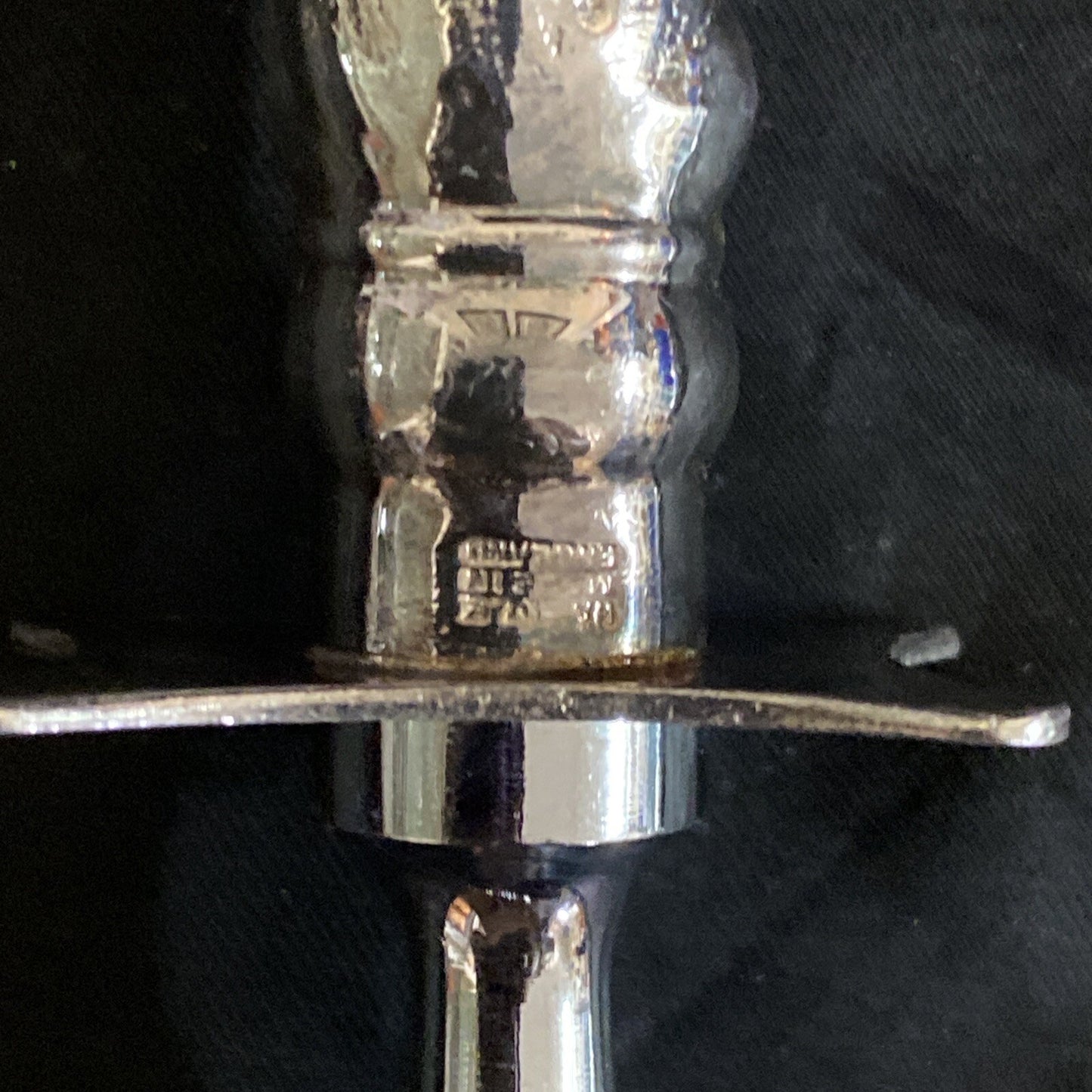 English Sheffield National Silver Co. 3 pc Carving Set Silver Plate Presentation