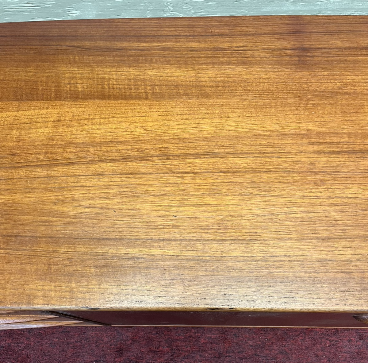 1960's McINTOSH 'DUNFERMLINE' MID-CENTURY MODERN TEAK SIDEBOARD  w/ FOLDOUT BAR