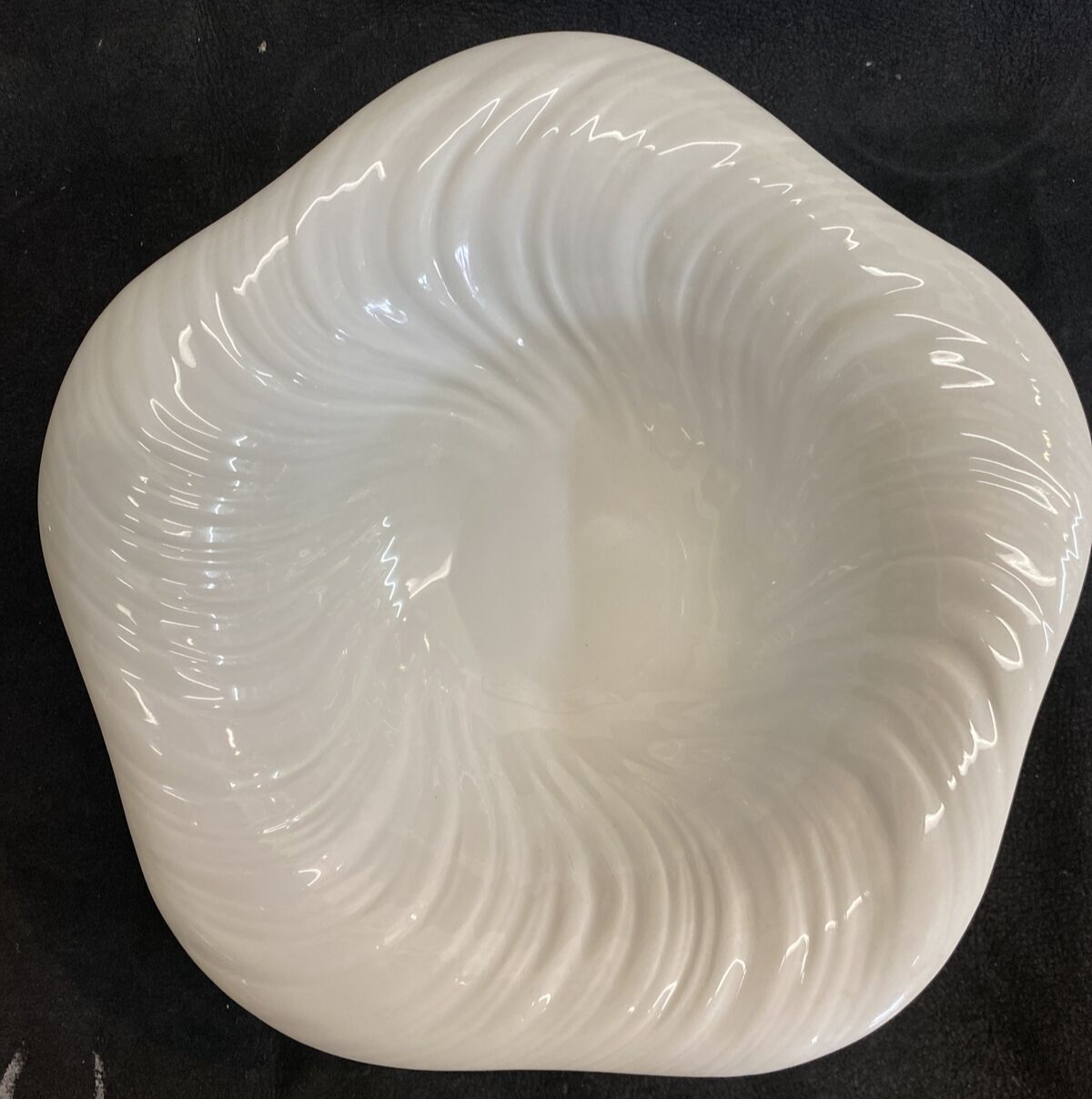 Royal Copenhagen 14180 White Shell Nautilus Konkylie Triton Tureen W 6 Bowl Set