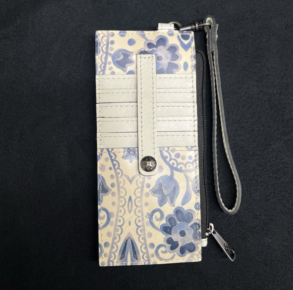 Patricia Nash Chauny Leather Crossbody Satchel Italian Folklore w/ Strap/Wallet