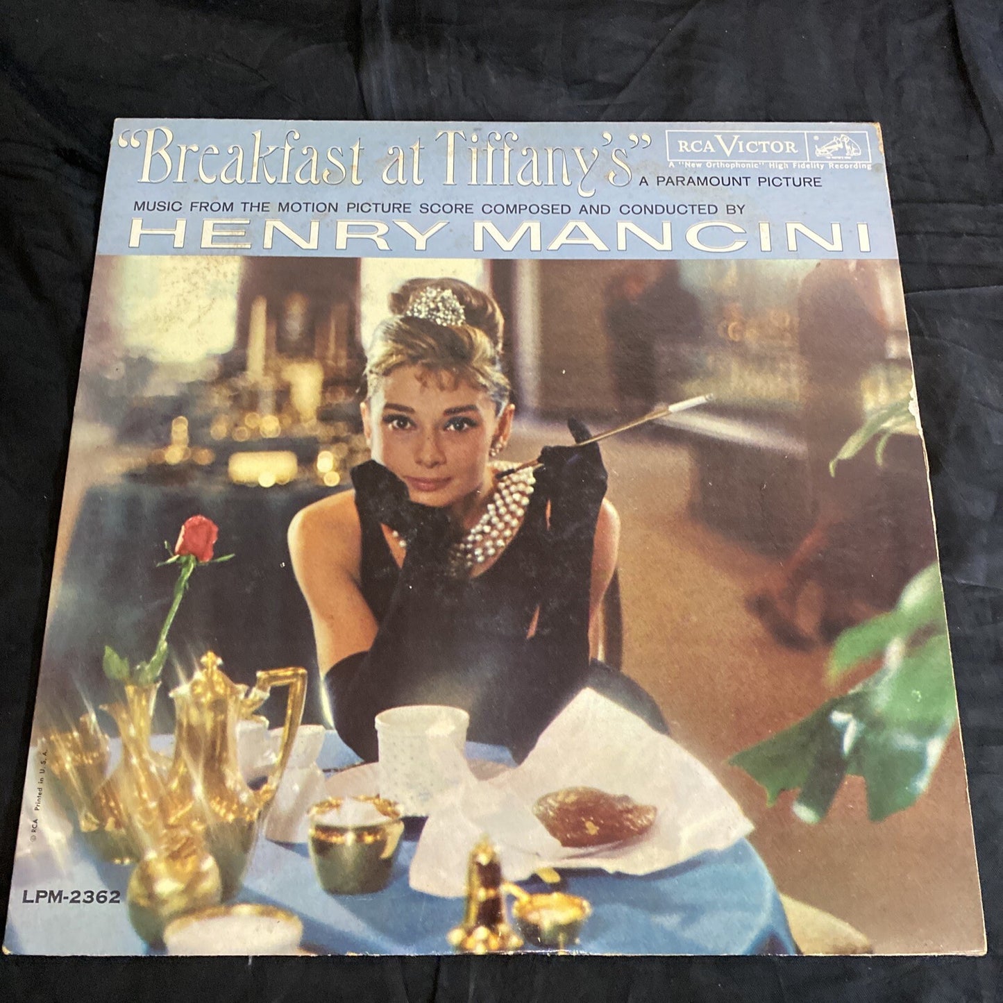 HENRY MANCINI-Breakfast At Tiffany's VINYL 12” LP 1961 RCA LSP-2362 NM/VG