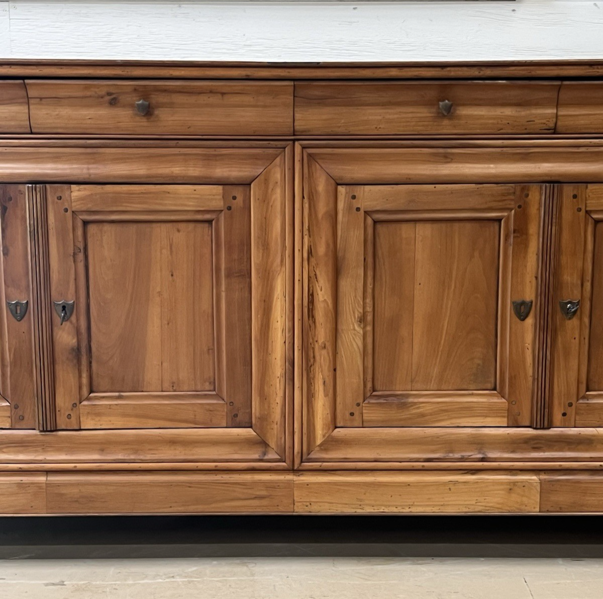 ANTIQUE PERIOD FRENCH LOUIS PHILIPPE FRUITWOOD SIDEBOARD ENFILADE BUFFET