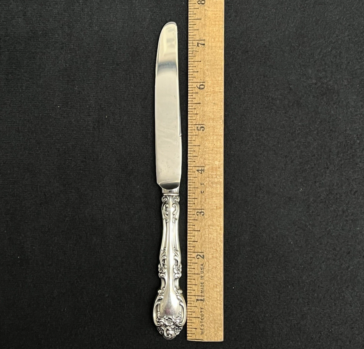 Melrose by Gorham 44.33g Sterling Silver Hollow Handle Youth Knife 7 5/8 in