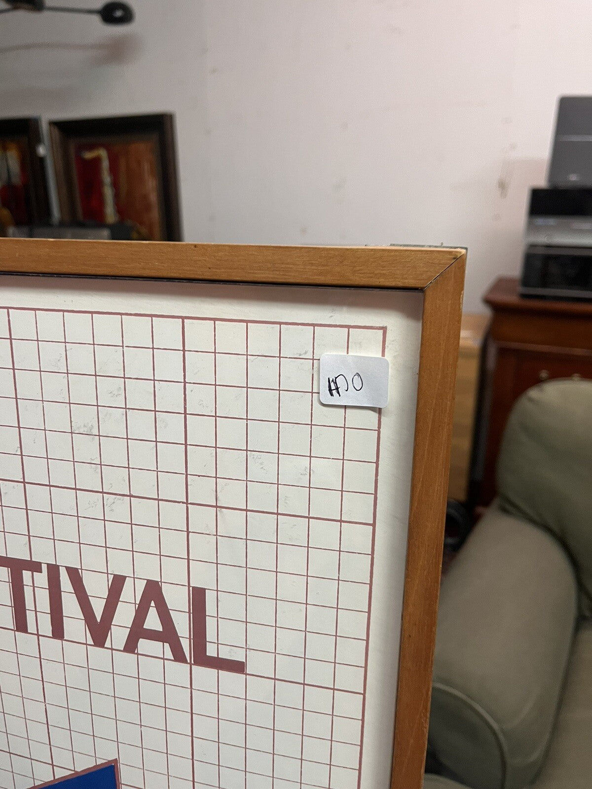 VTG Frank Stella Art 9th New York Film Festival Poster 1971 Lincoln Center BH70