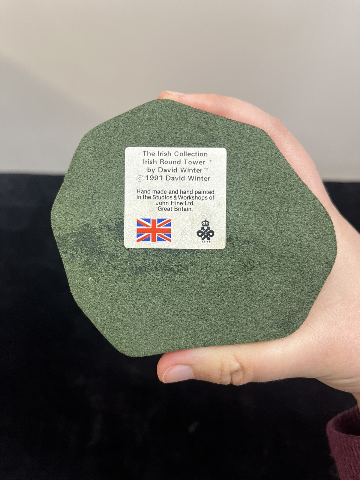 David Winter Cottages Irish Round Tower 1991 Limited Edition