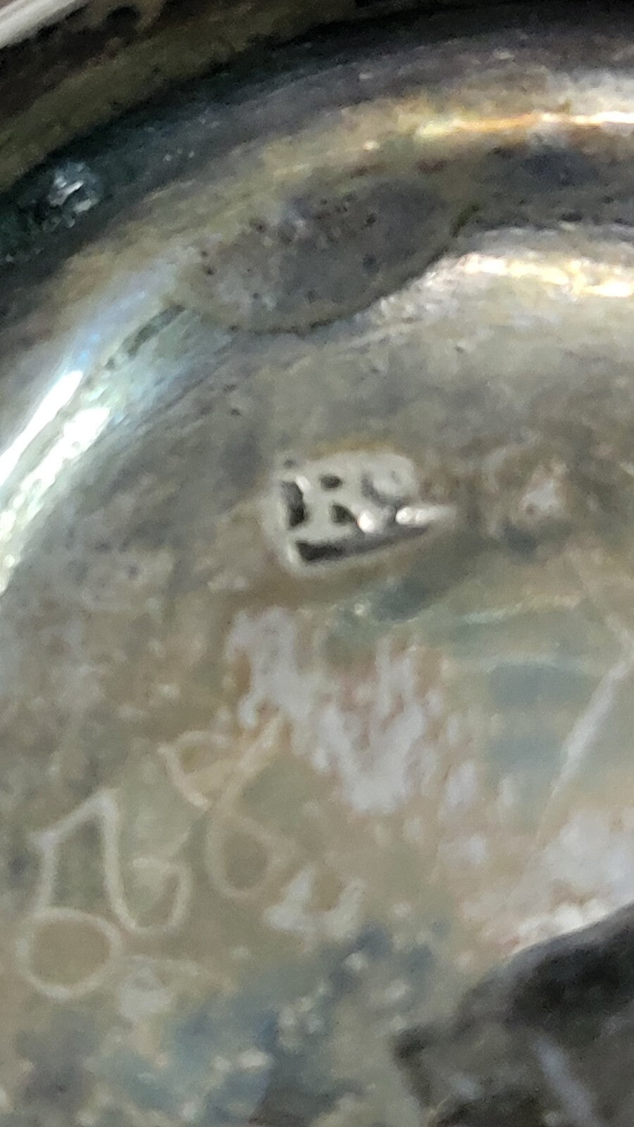 Pair George III Irish Sterling Silver Pedestal Salt Cellars Dublin 1761