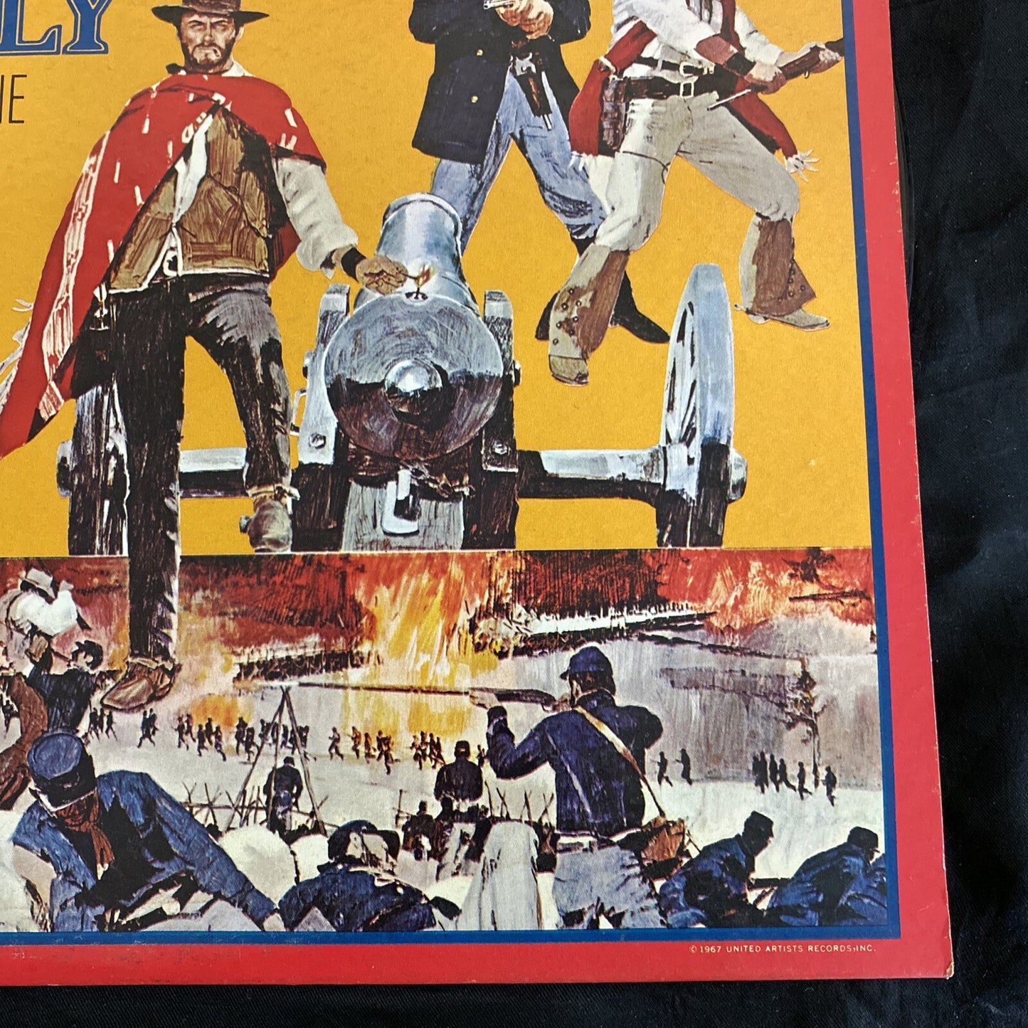 RARE MISPRINT!! Ennio Morricone The Good The Bad and The Ugly  UAS 5172