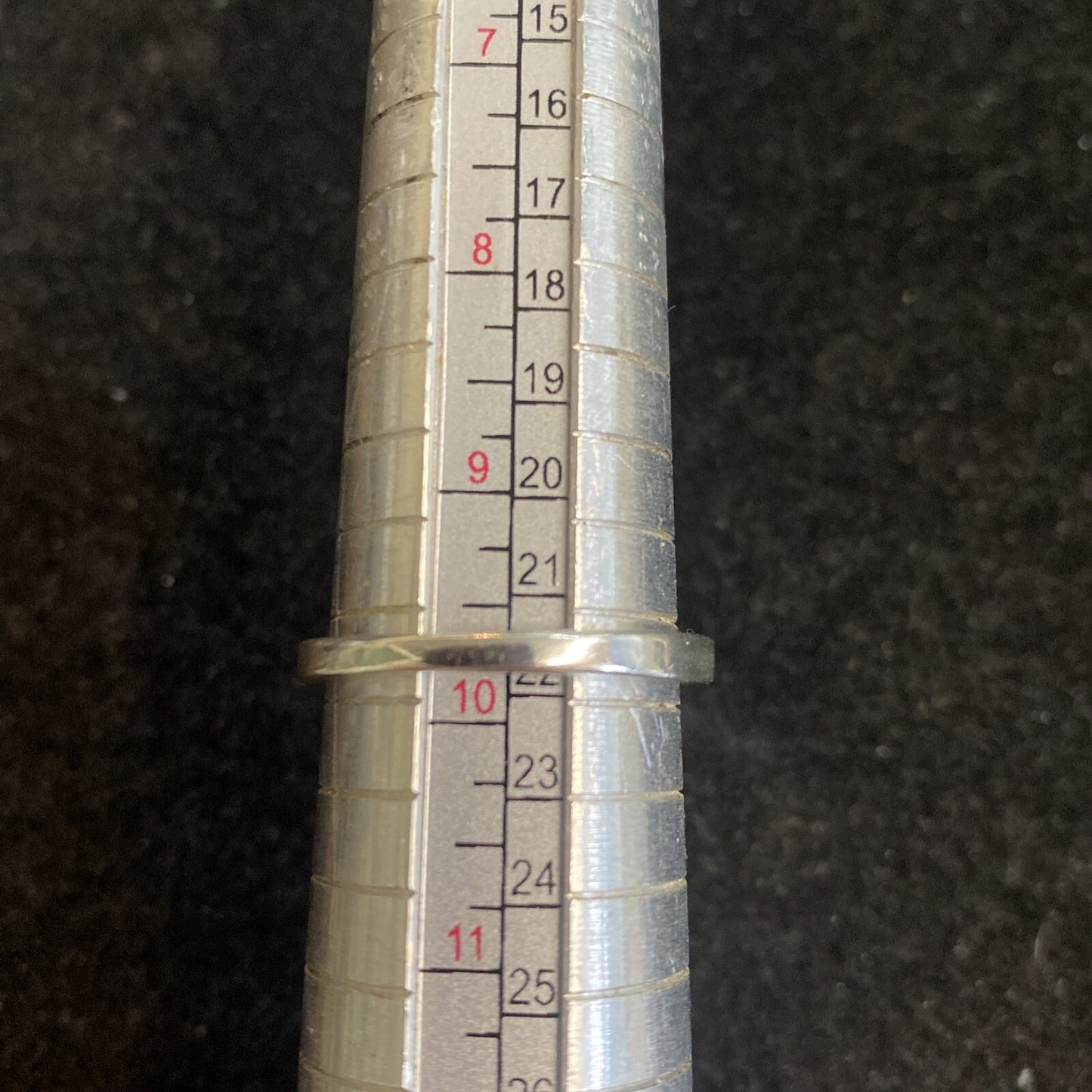 Avon Sterling Silver 925 Amethyst Stone Ring SZ 9.75 3.3g