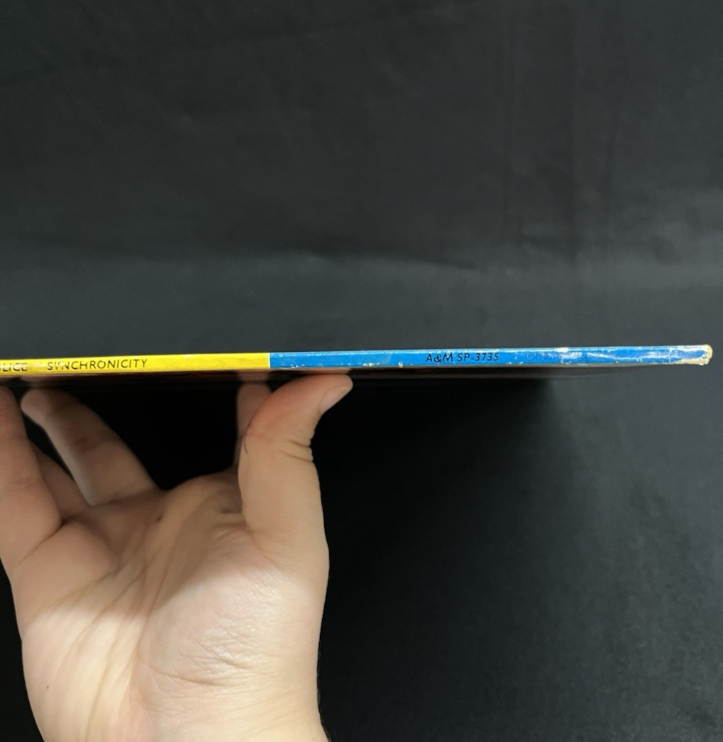 The Police Synchronicity 1983-MASTERDISK RL A&M SP-3735 Purple Translucent BRY