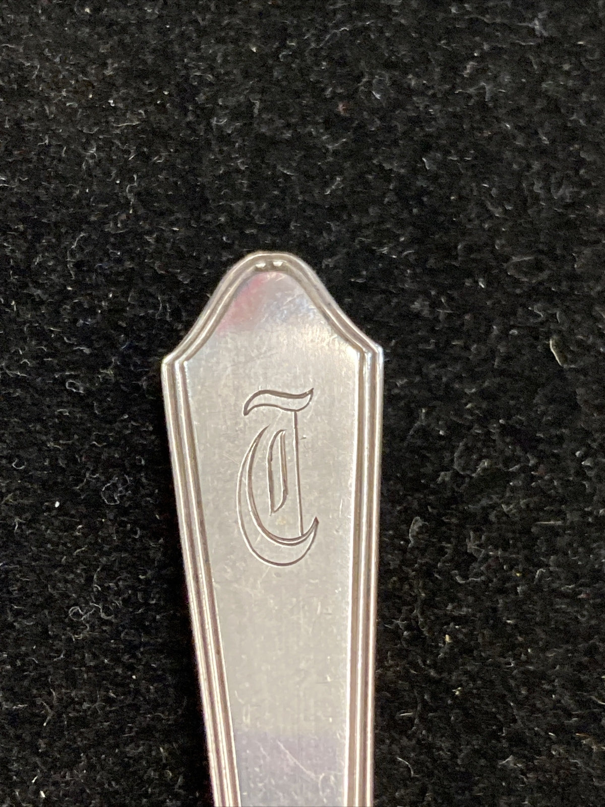 Lunt Sterling Chateau-Chateau Thierry 5" Bon Bon Spoon Shovel  1919  PC10