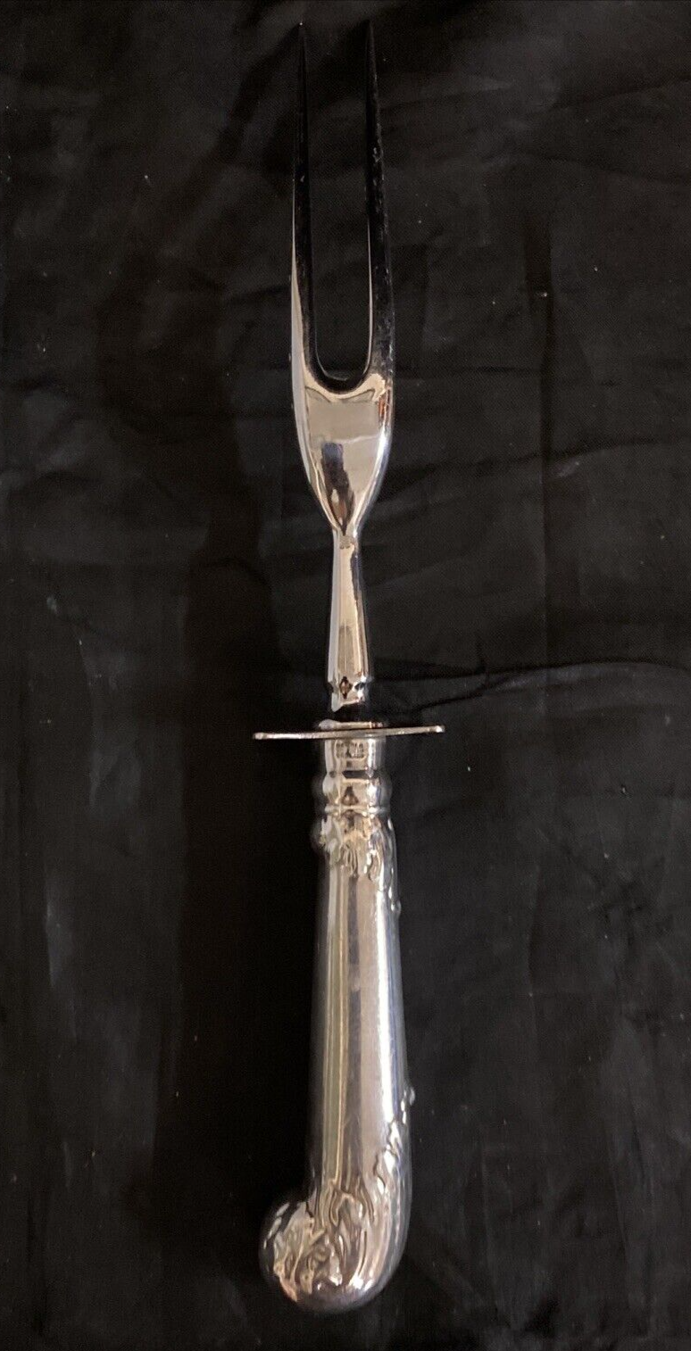 English Sheffield National Silver Co. 3 pc Carving Set Silver Plate Presentation