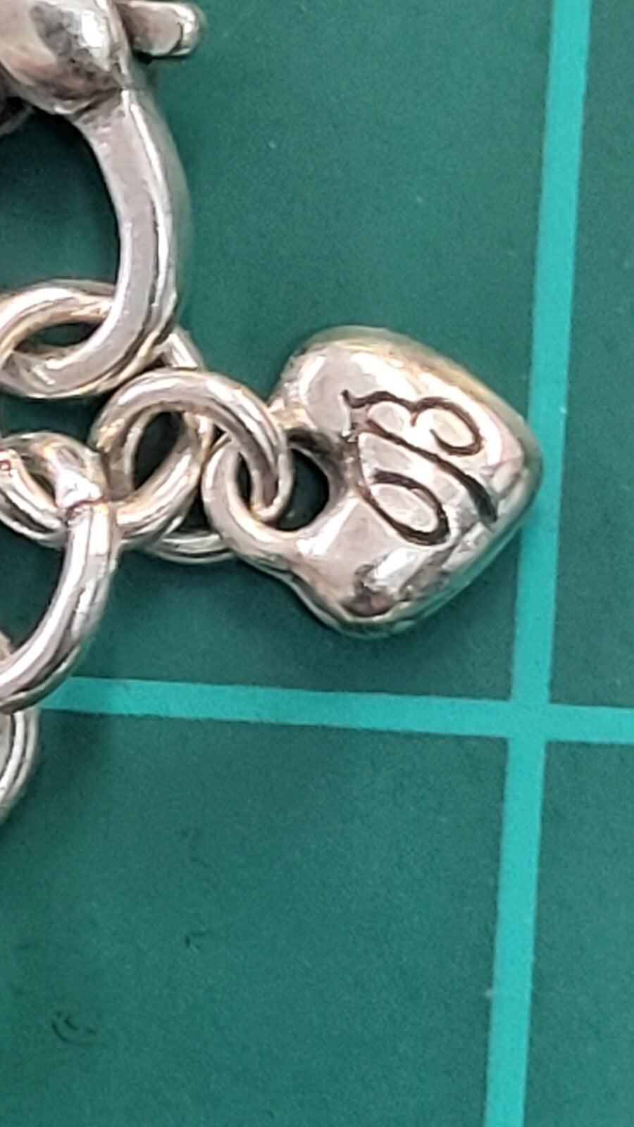 BRIGHTON Faux Tortoise & Silver Tone Beads Necklace Flower Pendant