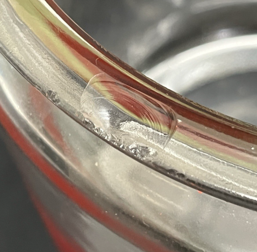 Vintage Gordon’s Foods Large Glass Snack Jar With Original Metal Lid 1940s