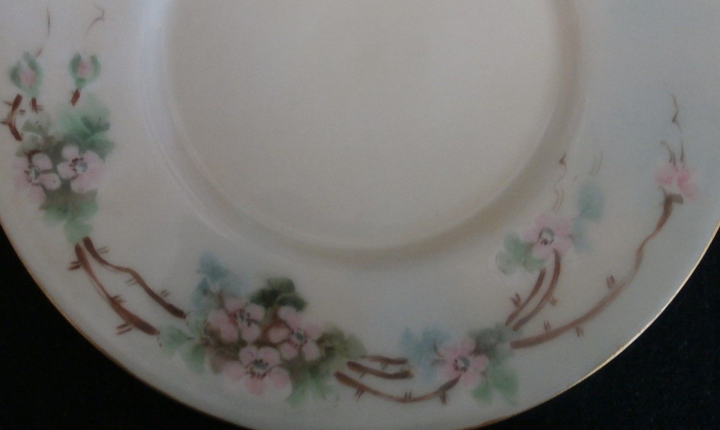 Set of 12 LIMOGES FRANCE Small Plates / Coasters 5" Hand Painted