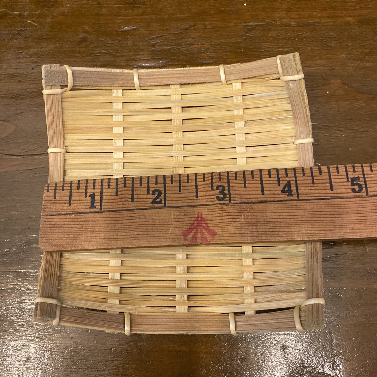 Sushi Set w/ Box, Pottery Bowl, Fiber, & Wood Mat BH265