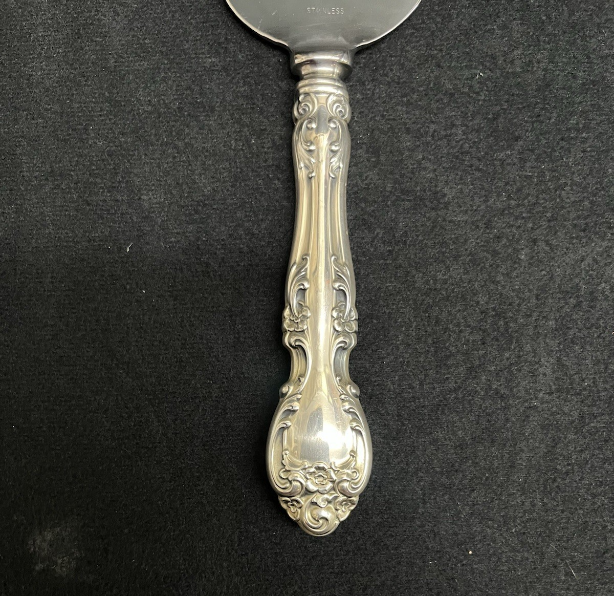 Melrose and Gorham Sterling Silver Pie Server 10 3/8 in - 103.81g