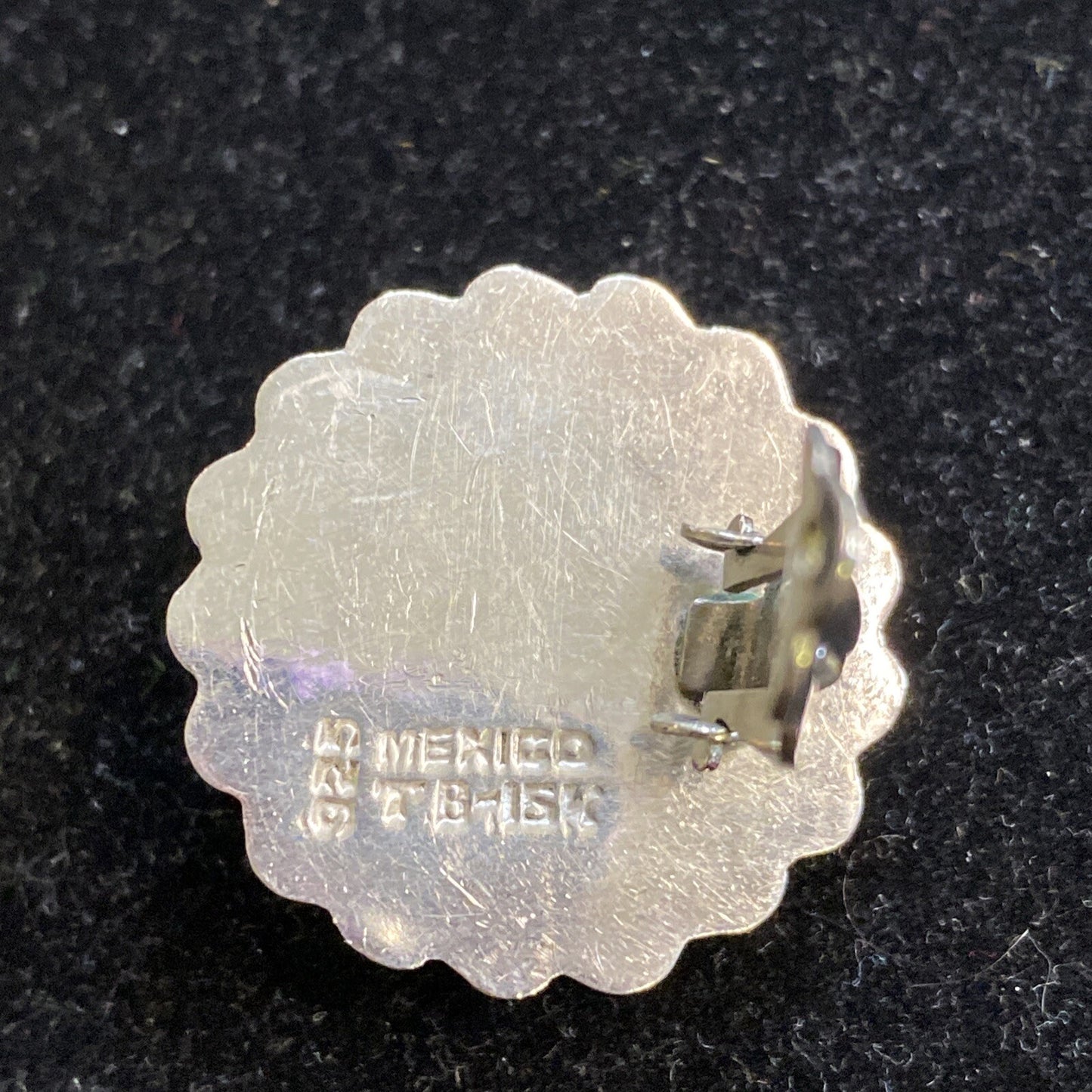 Sterling 925 Clip Earrings 16.2g