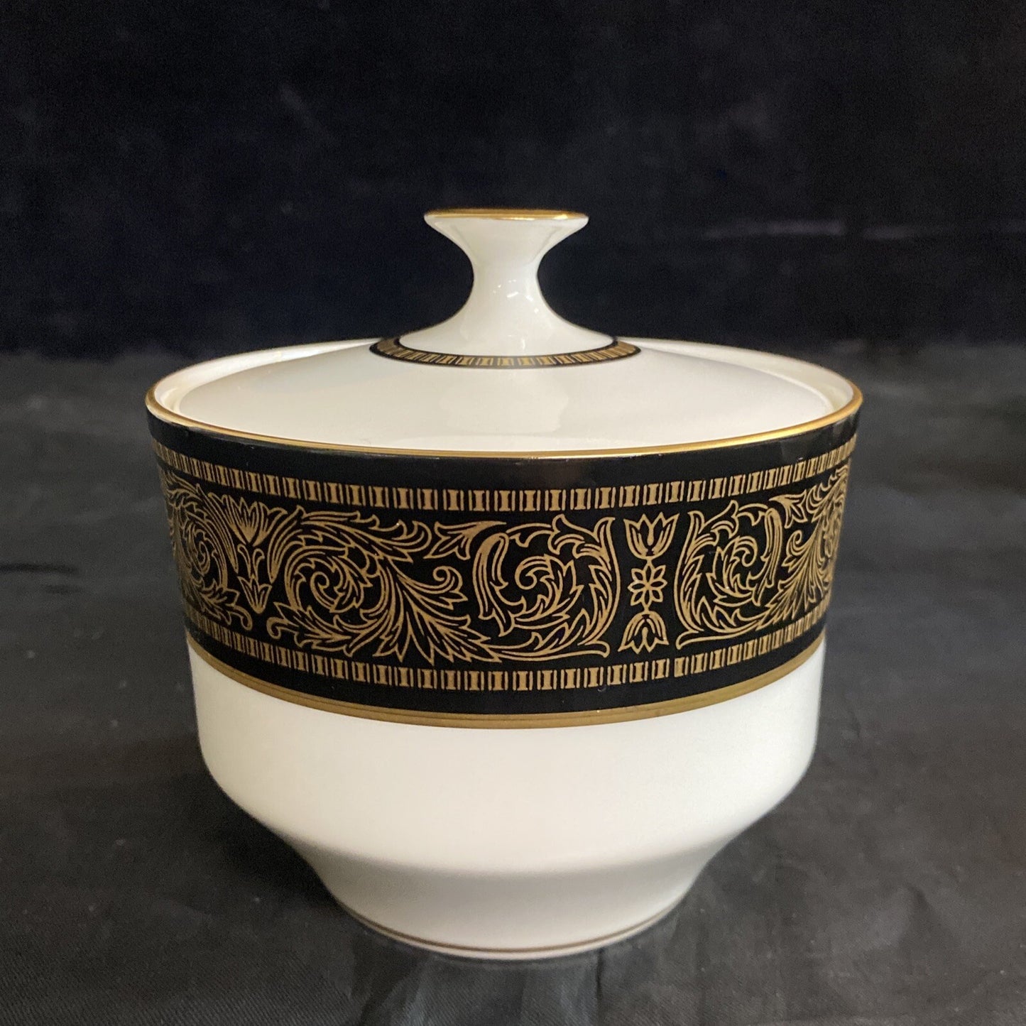 Mikasa Mount Holyoke Bone-China Creamer & Sugar Bowl Set