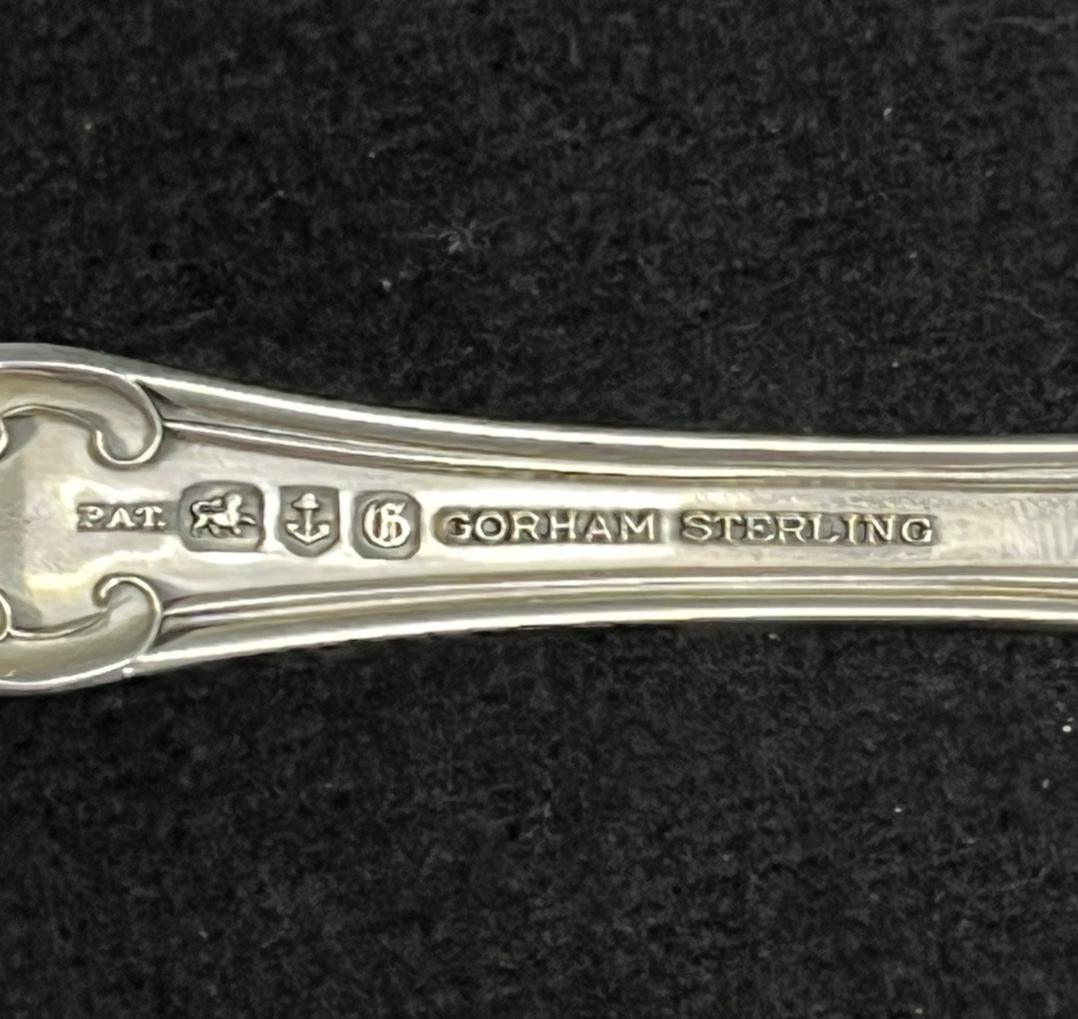 Melrose by Gorham 109.3g Sterling Silver Salad Serving Fork 8 7/8 in
