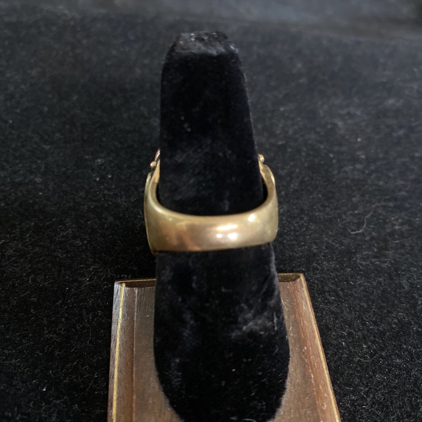 Barse Thailand Bronze Coral Statement Ring Sz. 7.75 With 10 Stones