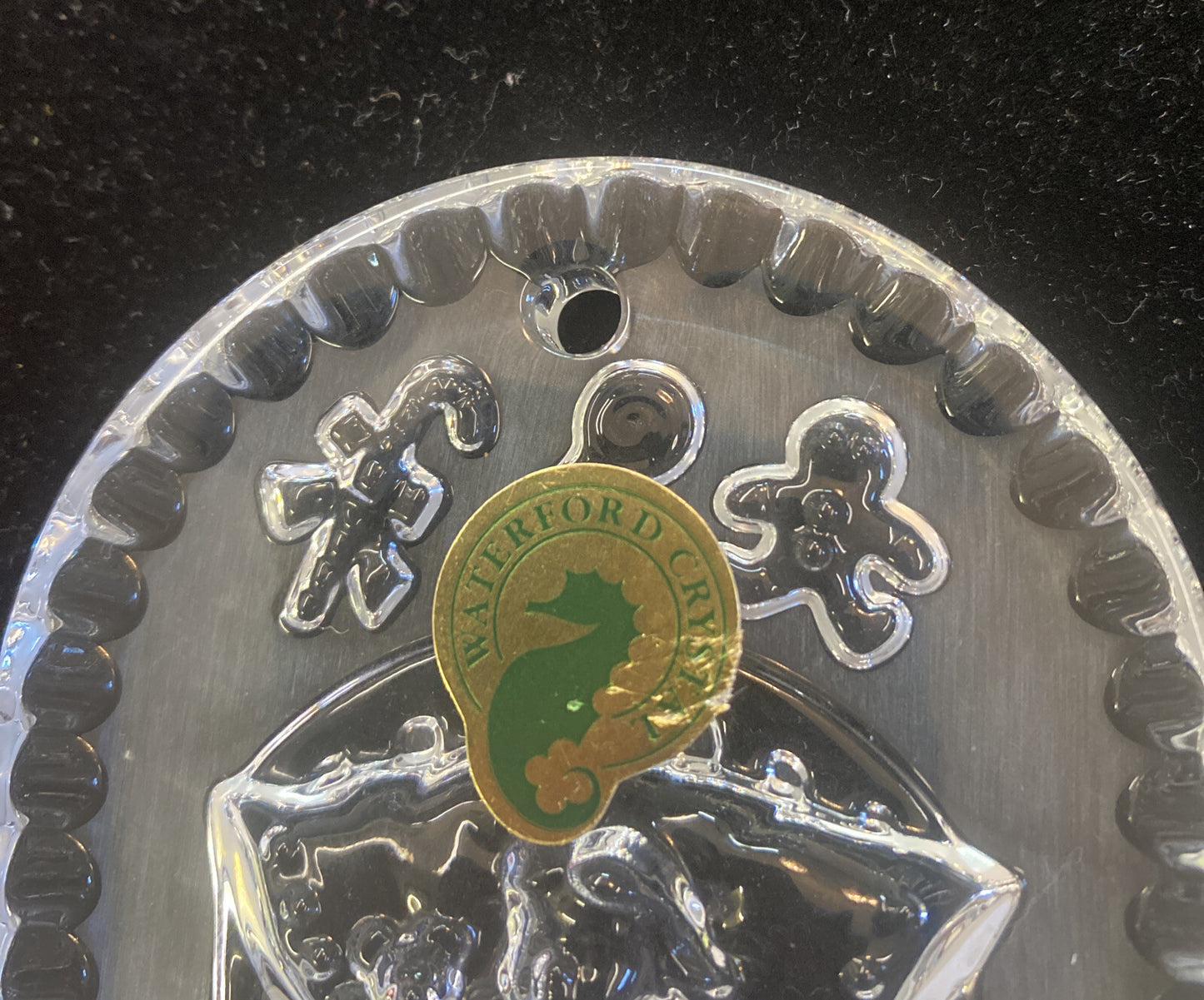 WATERFORD 2014 T'WAS THE NIGHT BEFORE CHRISTMAS Crystal Ornament w/original bag