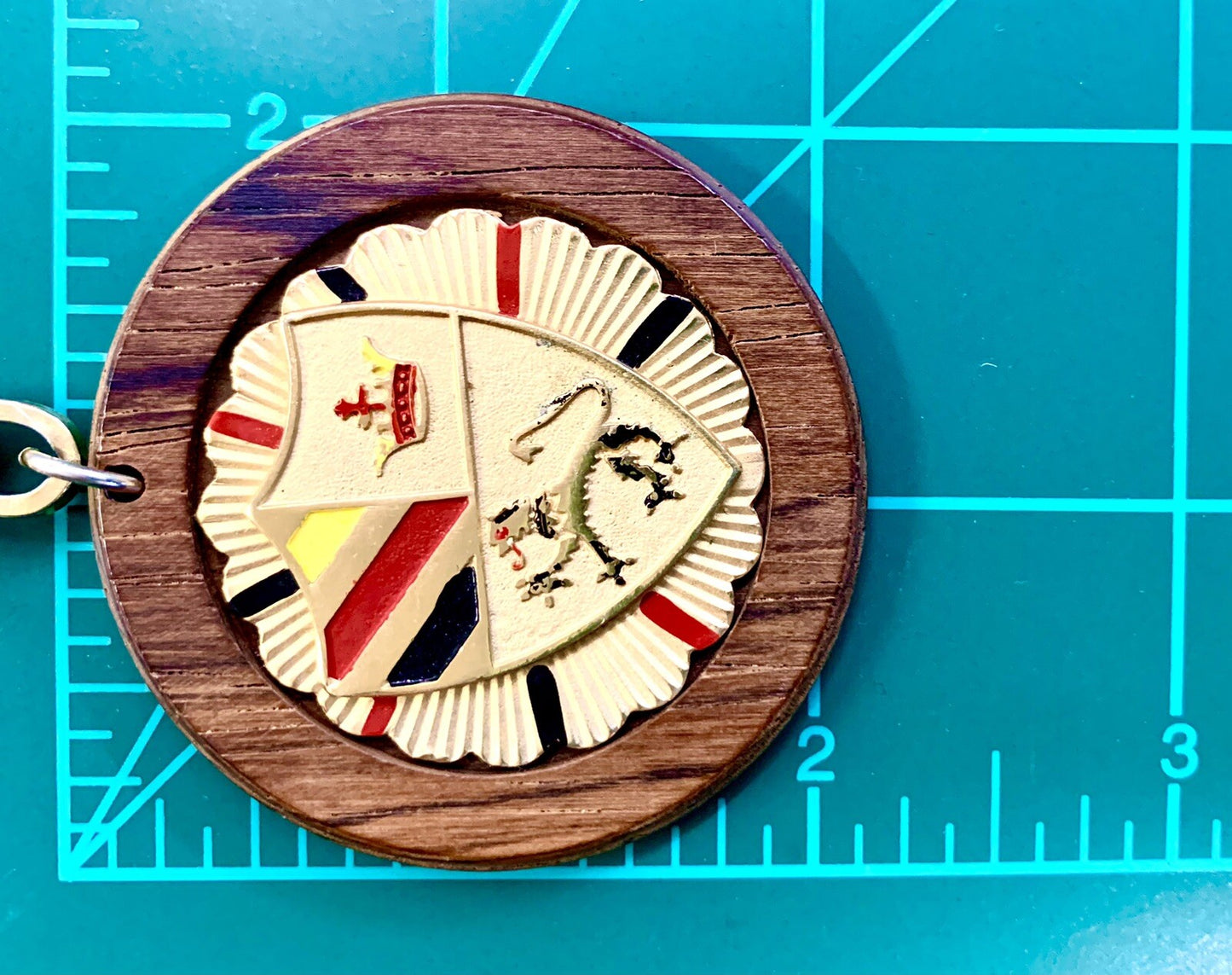 Vintage Kramer of New York Necklace and Clip Earrings Lion Coat Of Arms Heraldic