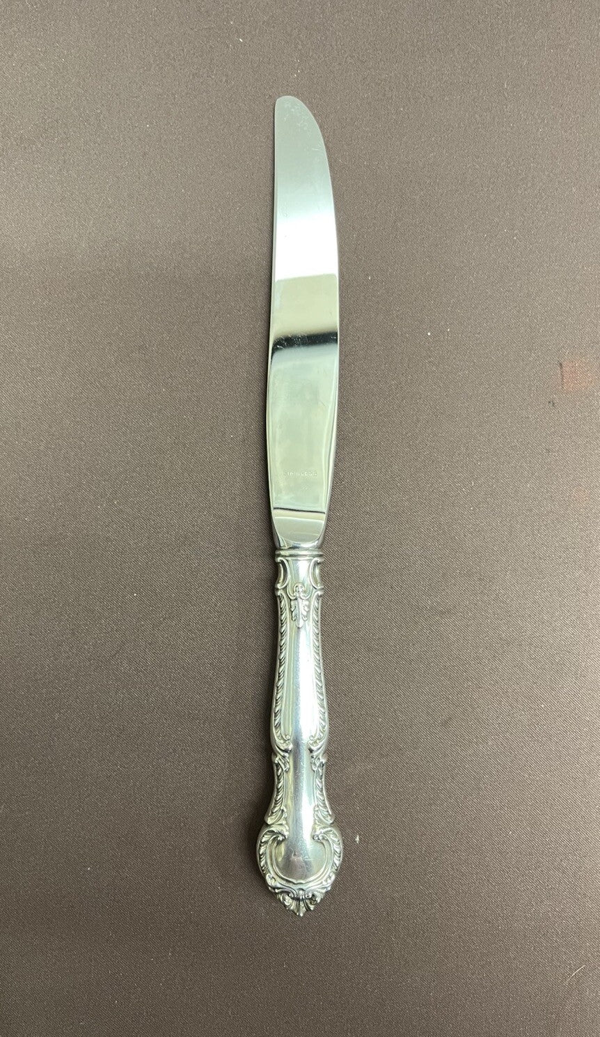 Gorham English Gadroon 8 7/8" New French Hollow Knife 64.5g each Beveled Blade