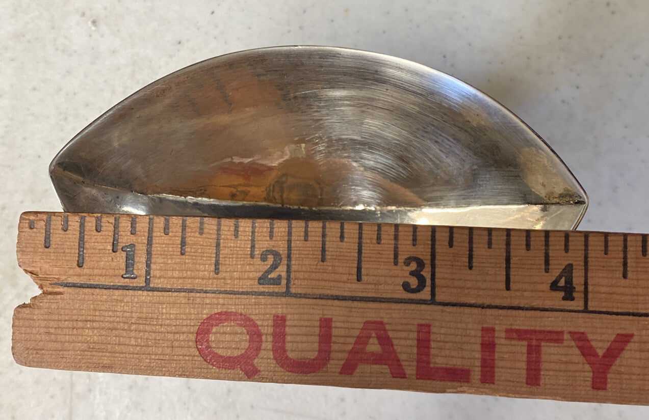 Pair George III Irish Sterling Silver Pedestal Salt Cellars Dublin 1761