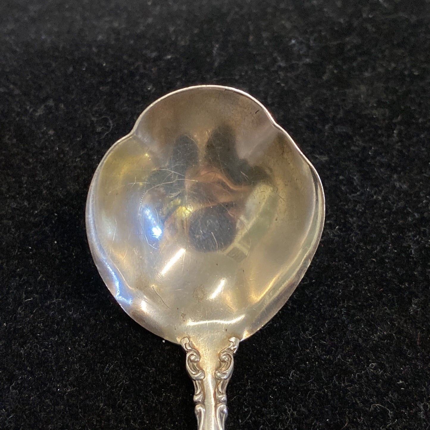 Gorham Solid Sterling Silver "Strasbourg" Pattern 5 1/4" Jelly Ladle 15.84G