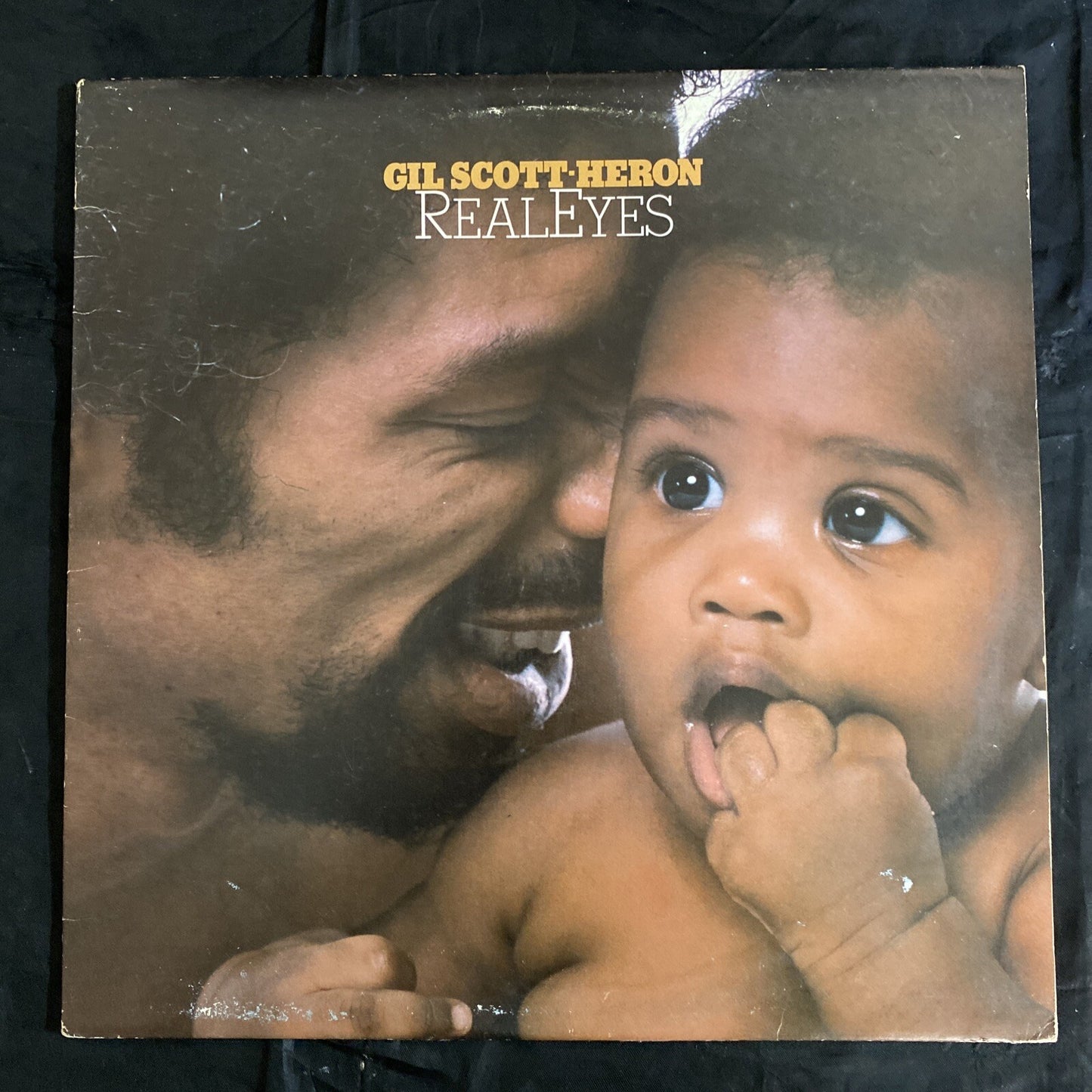 NM 1st PRESS GIL SCOTT-HERON Real Eyes ARISTA LP AL 9540