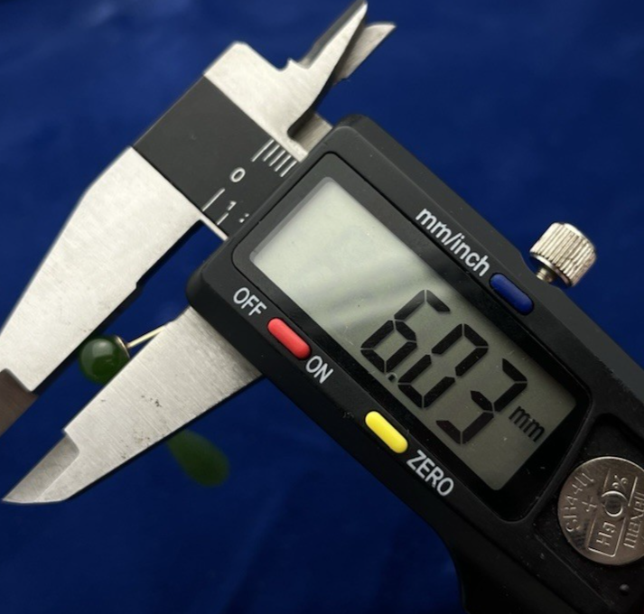 14k Yellow Gold Nephrite Jade “Good Fortune” Tear Drop Earrings 3.85g