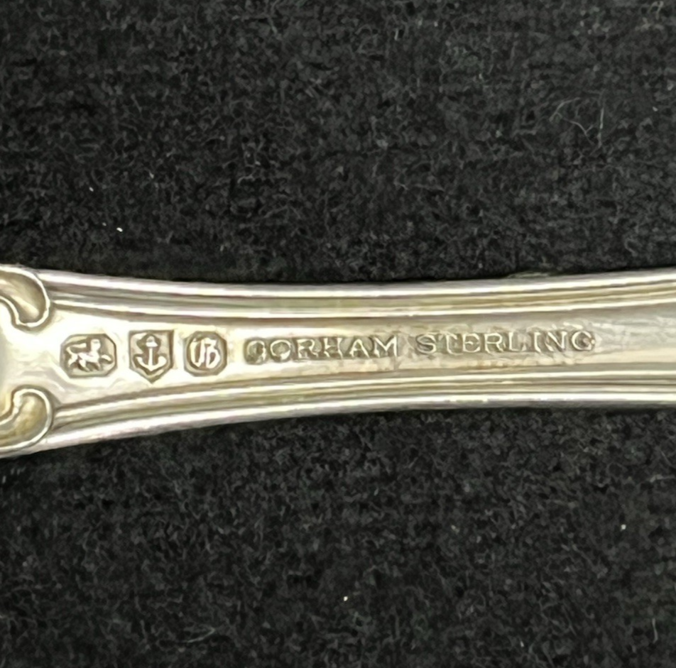 Melrose by Gorham 42.82g Sterling Silver Round Cream Soup Spoon 6 1/4 in