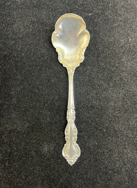 Pat. Sterling Silver Warwick Sugar Shell Spoon 21.9g