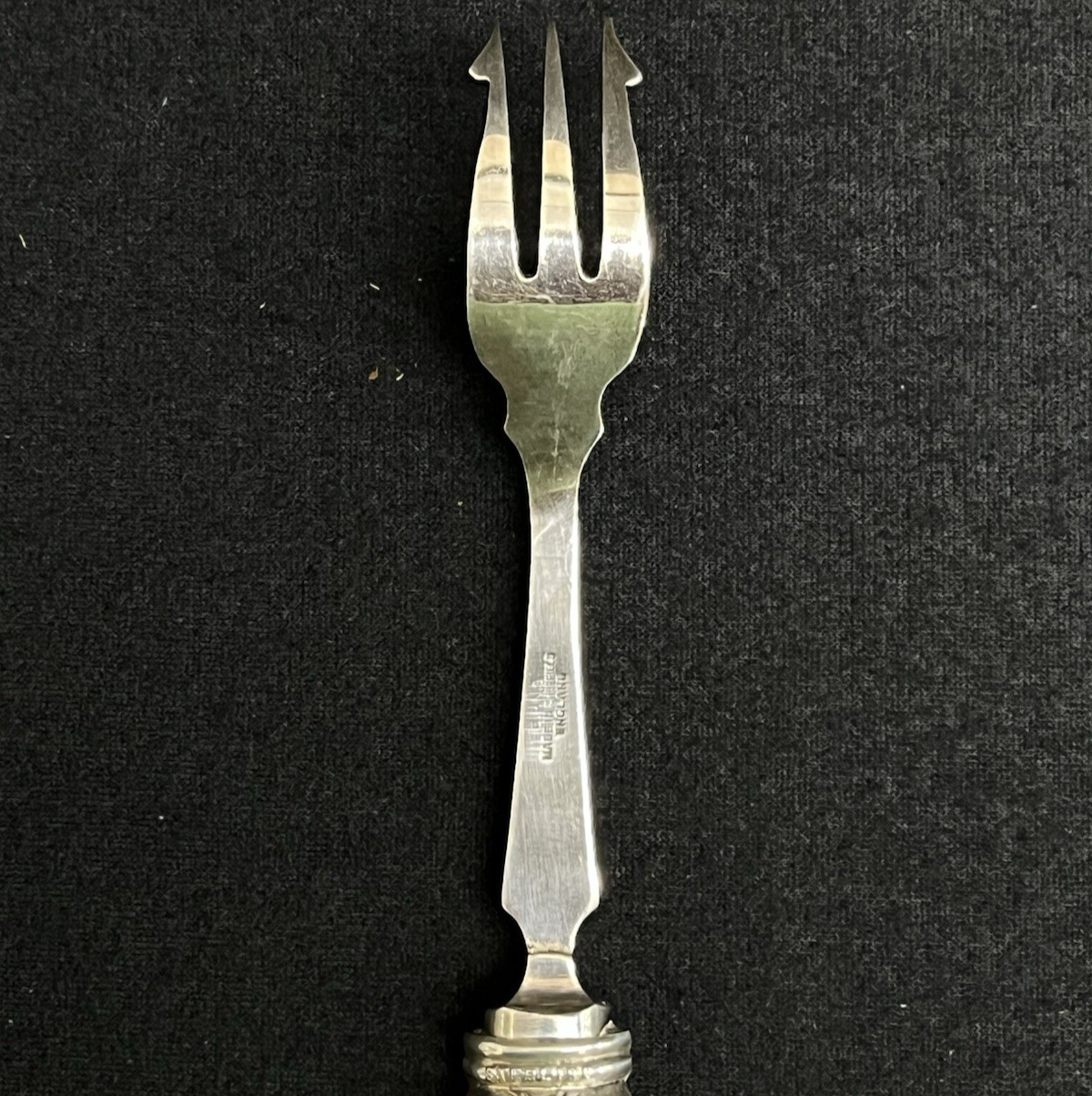 Orleans by Michael C. Fina Sterling Silver Pickle Fork w/ Hollow Handle 7 3/8"