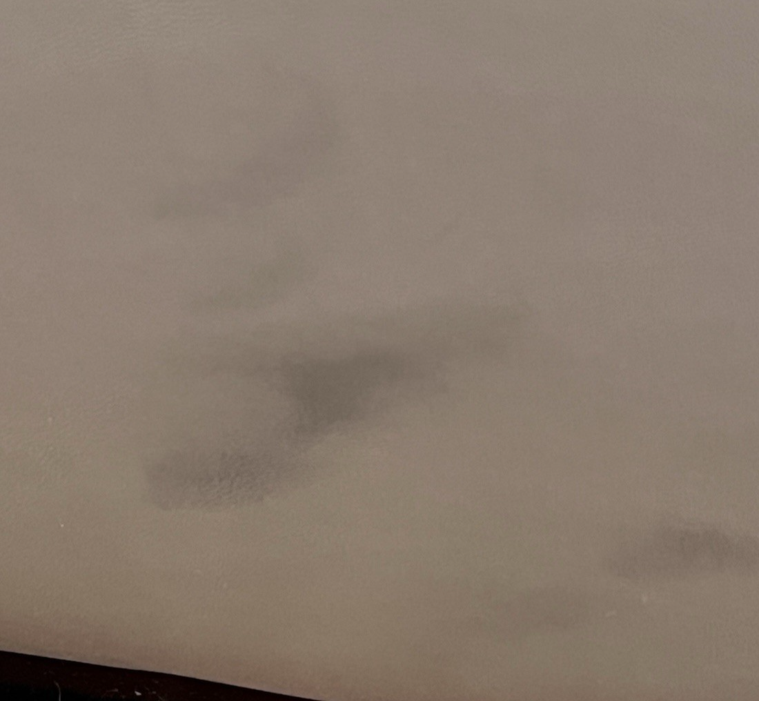 PAIR OF ART DECO STYLE UPHOLSTERED ARMCHAIRS & OTTOMANS