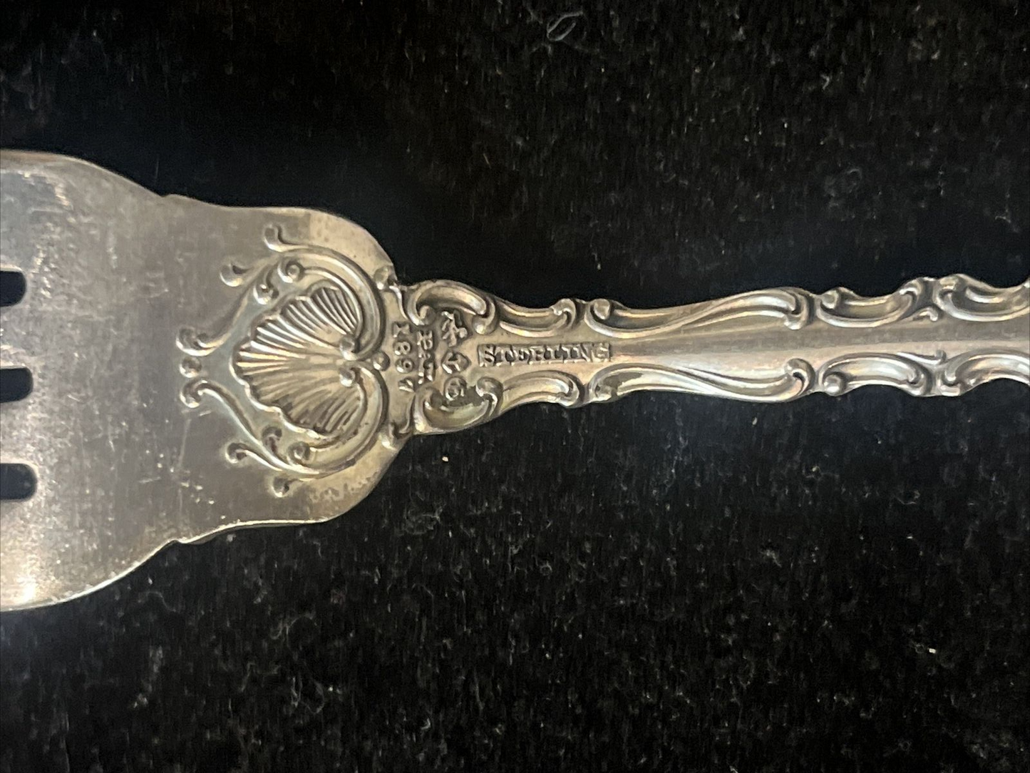 1x Gorham Sterling Strasbourg 1897 Salad Fork 6 3/4" OLD PATTERN Multiple Avail