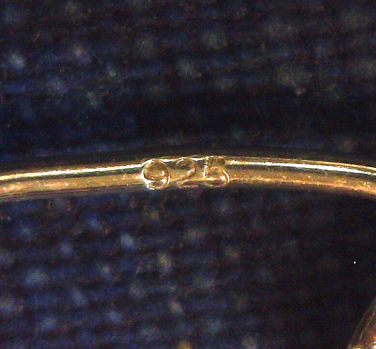 Vintage BA Suarti Bali Sterling Silver Textured Hoop Earrings