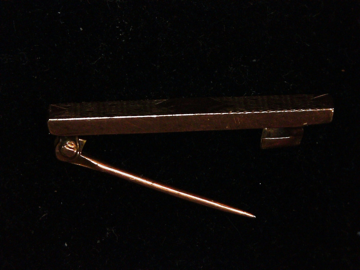 Antique 10k Yellow Gold Baby Beauty Pin 0.7g