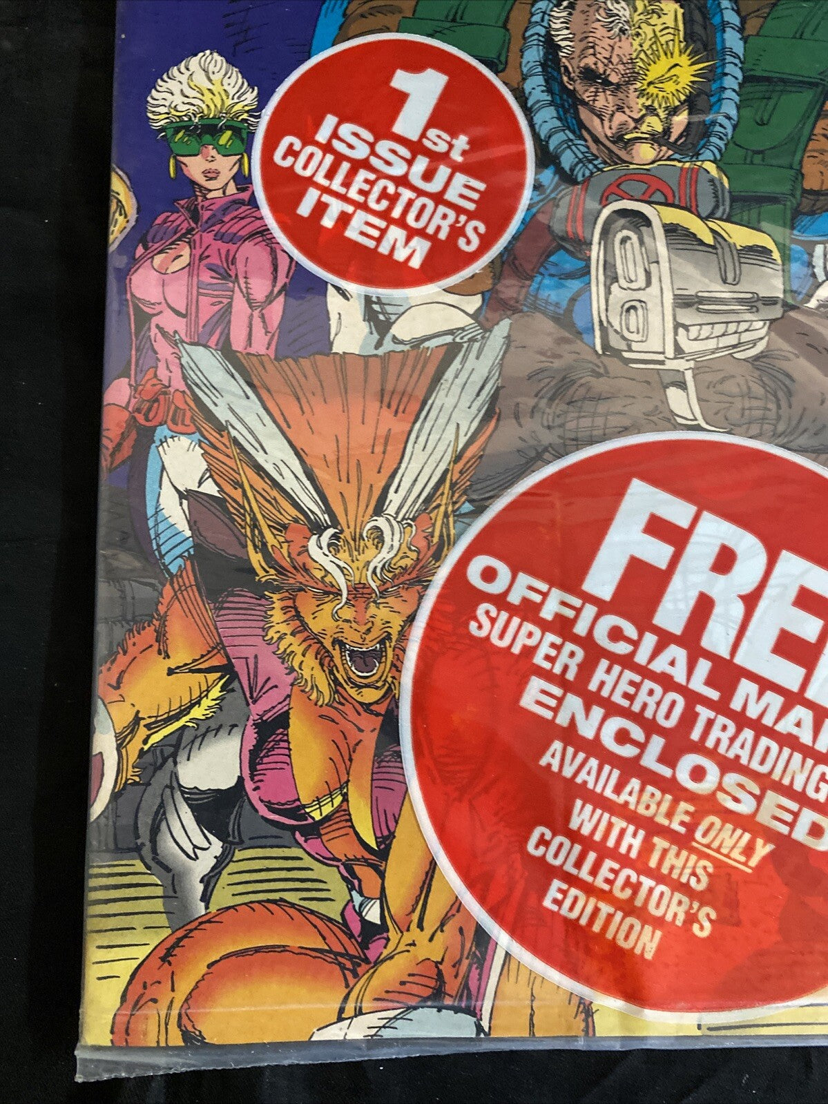 X-Force #1 Marvel Comic Books Sealed with Trading Card Collector's Edition