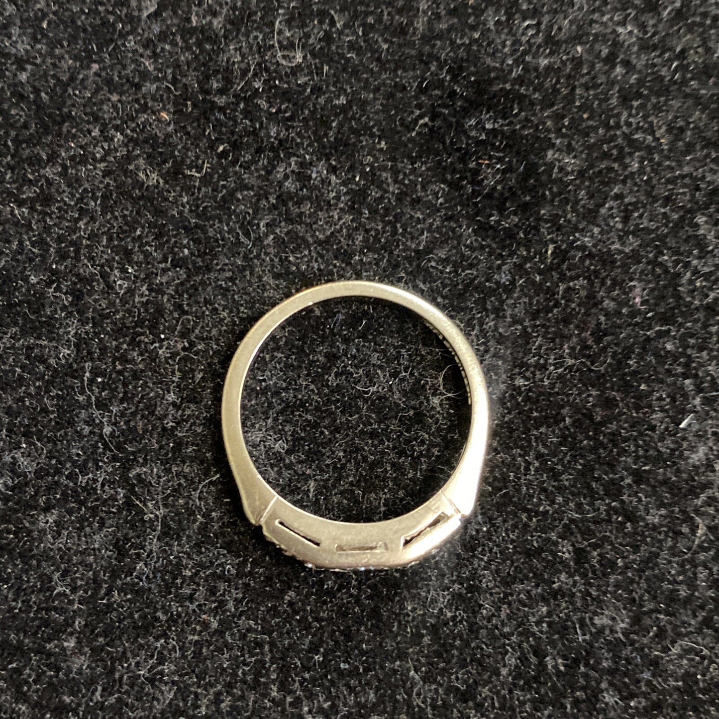 1.7g 14K NOCTURNE White Gold Diamond Ring Size 6