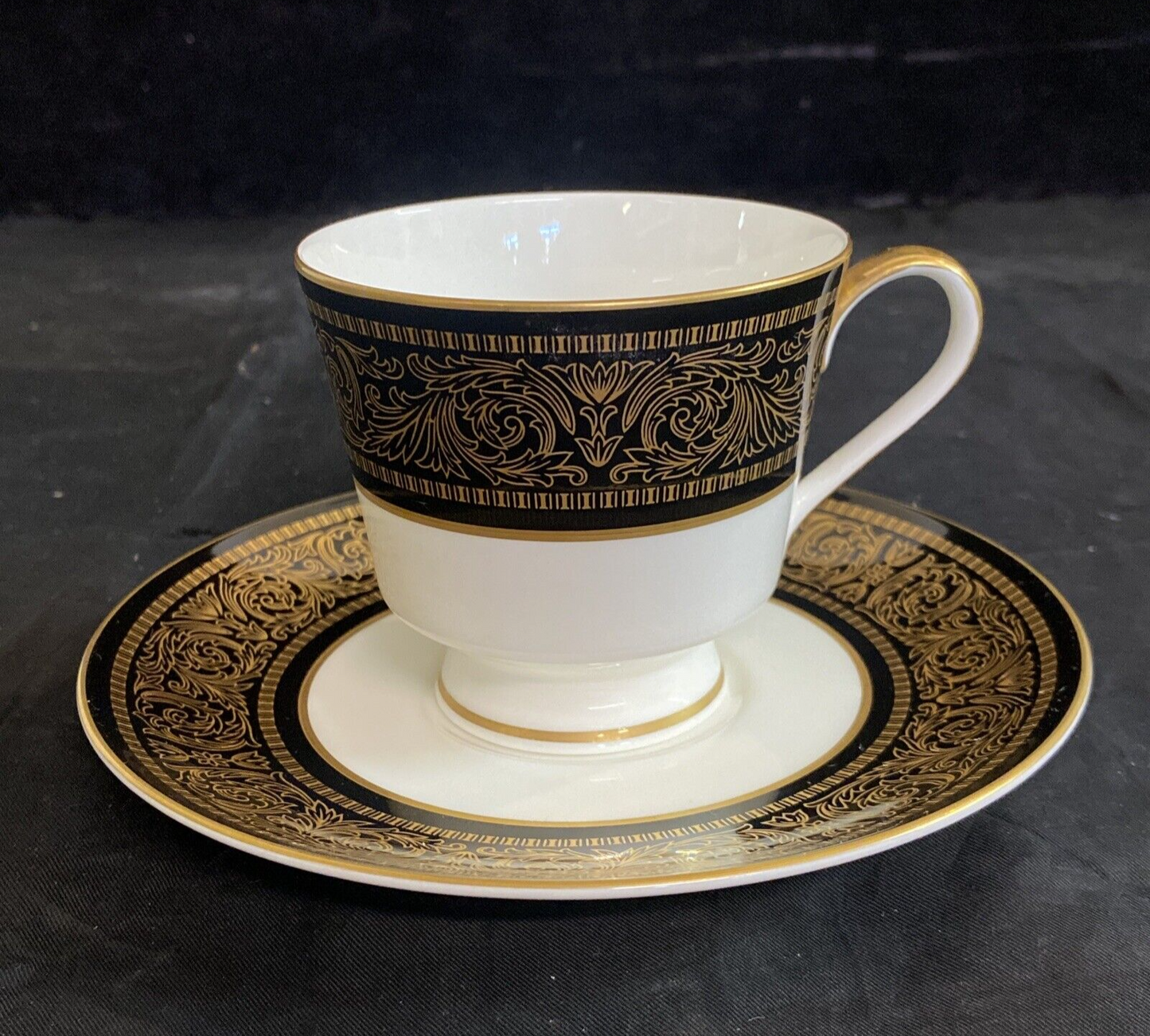 Mikasa Mount Holyoke Bone China Cup & Saucer Set