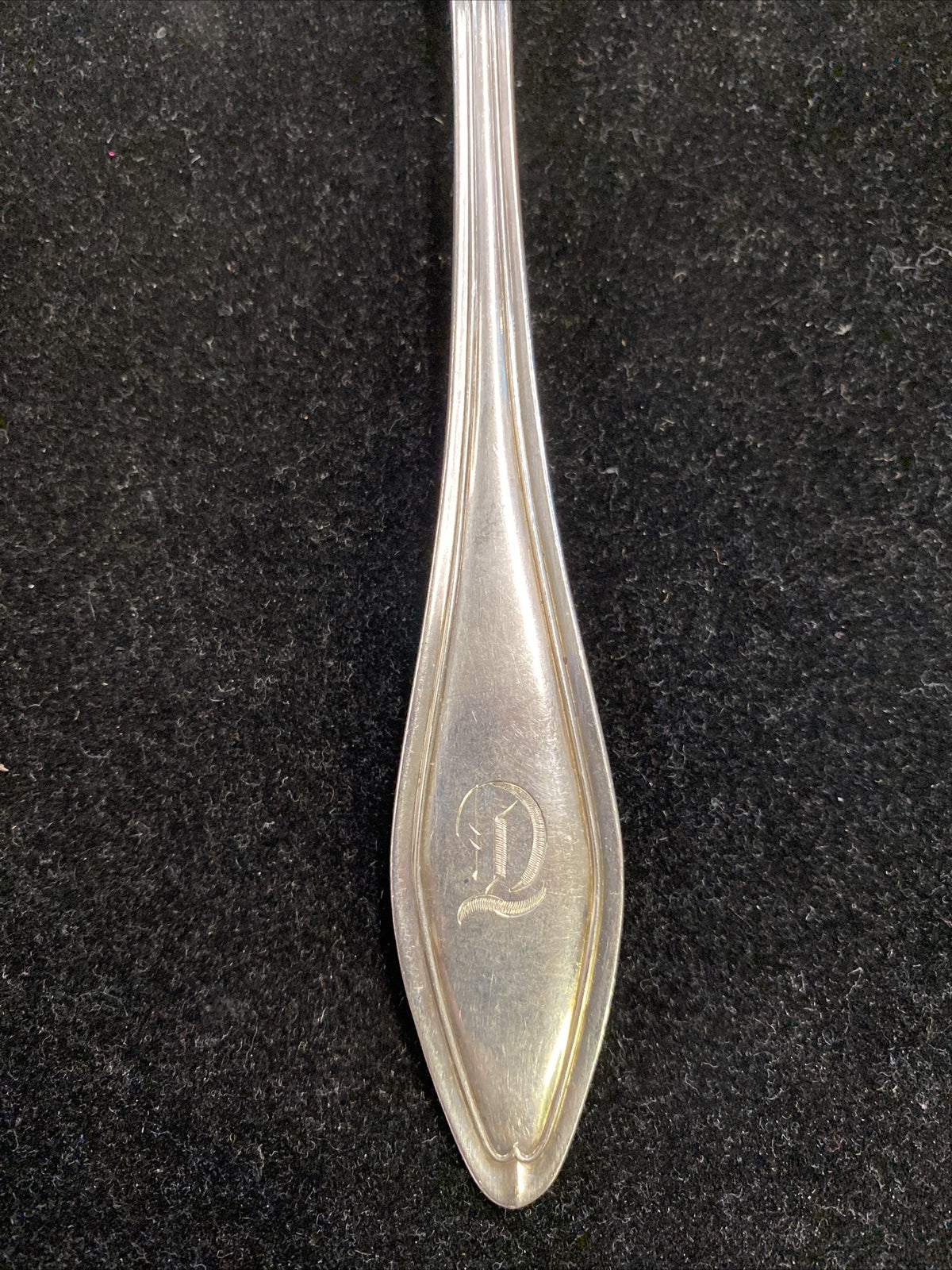 Towle Sterling "Mary Chilton" Pattern Solid Salad Serving Set  Fork & Spoon  PC1