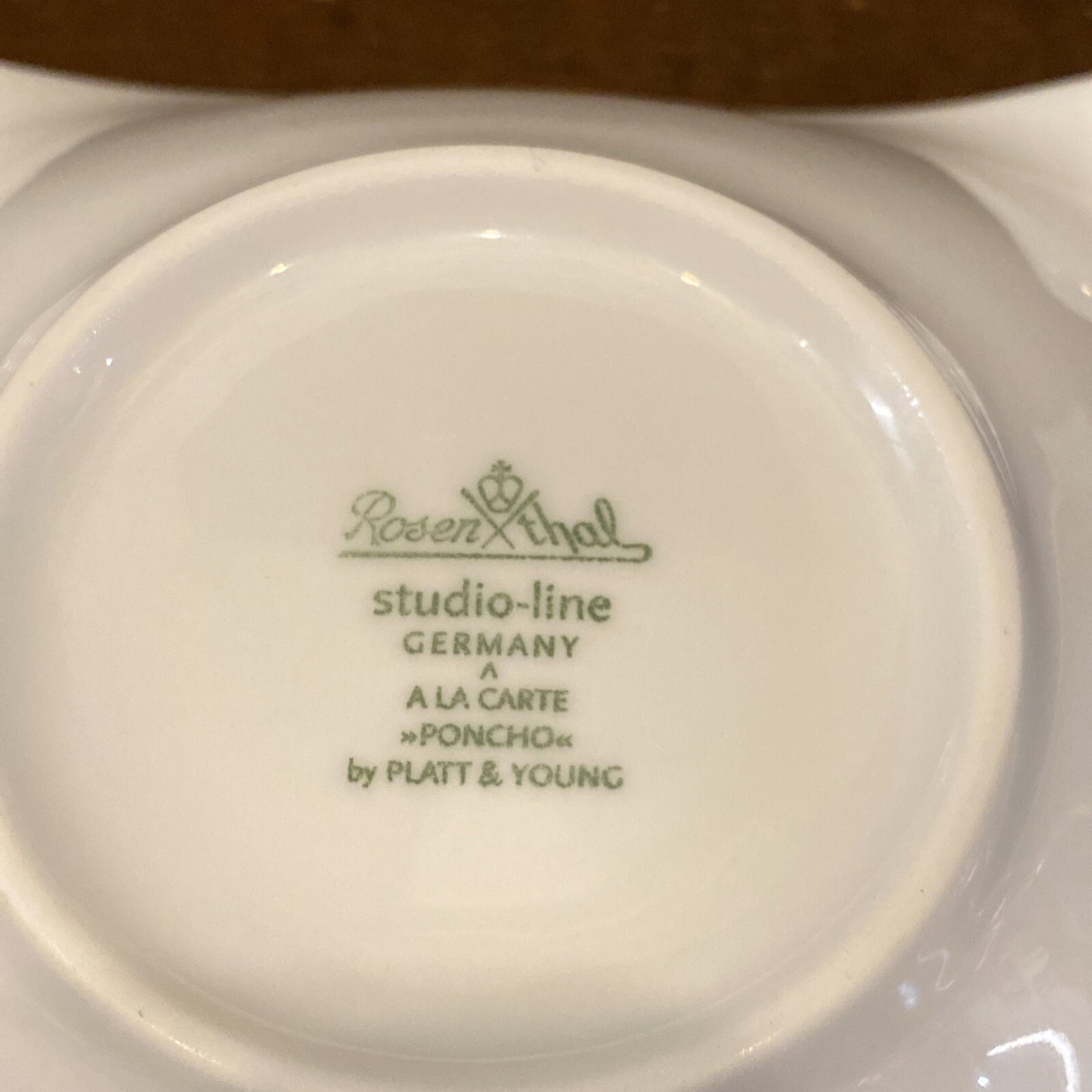 Rosenthal Studio-line “Poncho” Bowl & Plate Set Of 3 BH280C