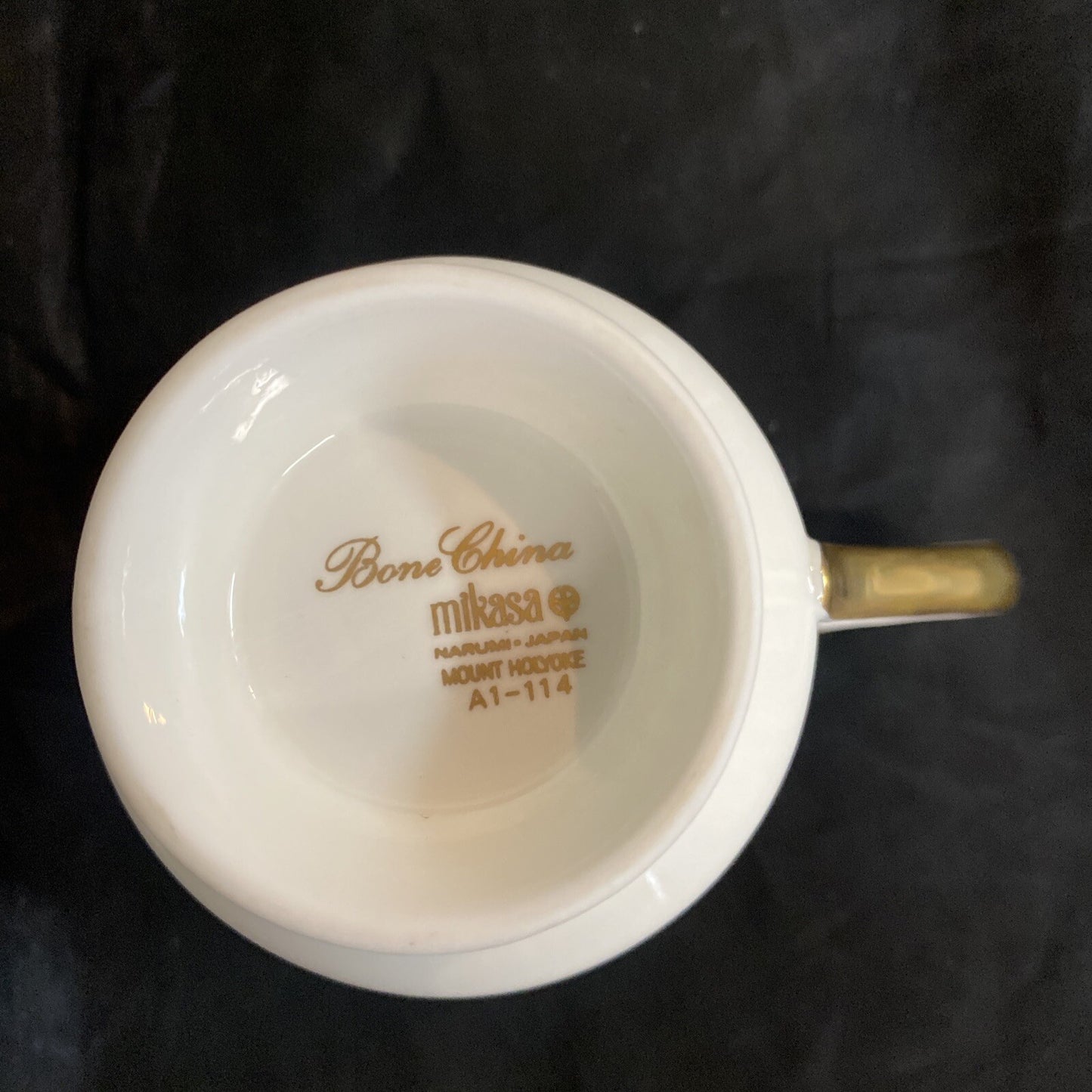 Mikasa Mount Holyoke Bone China Cup & Saucer Set